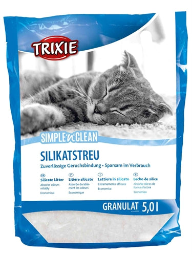 Trixie Simple&#39;n&#39;clean Granulaat Silicaatstrooisel