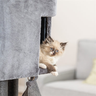 Trixie Krabpaal Active Met Klimwand Grijs