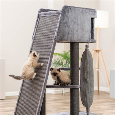 Trixie Krabpaal Active Met Klimwand Grijs